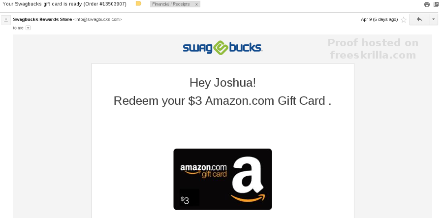 Redeem Swagbucks for eBay Gift Cards at a 10% Discount